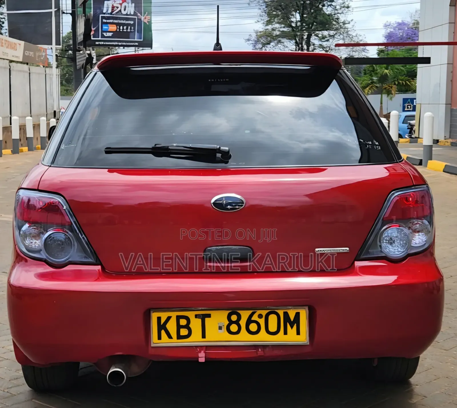 Subaru Impreza 2005 Red