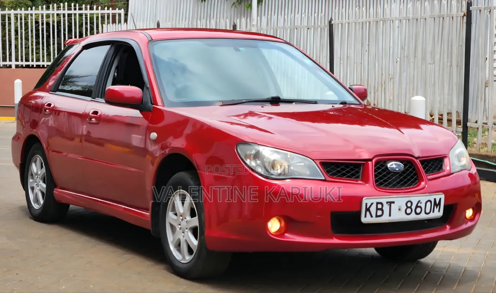 Subaru Impreza 2005 Red