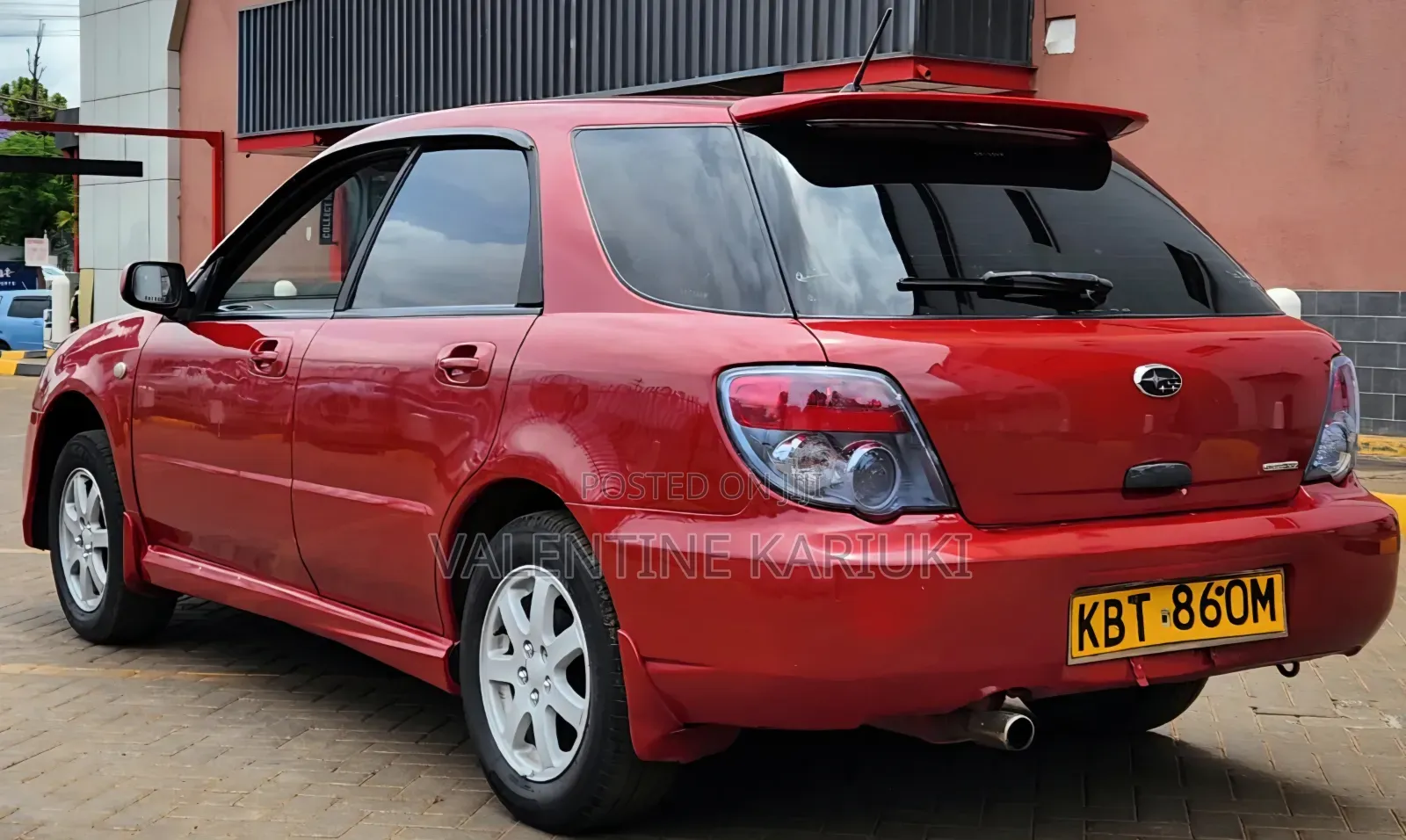 Subaru Impreza 2005 Red