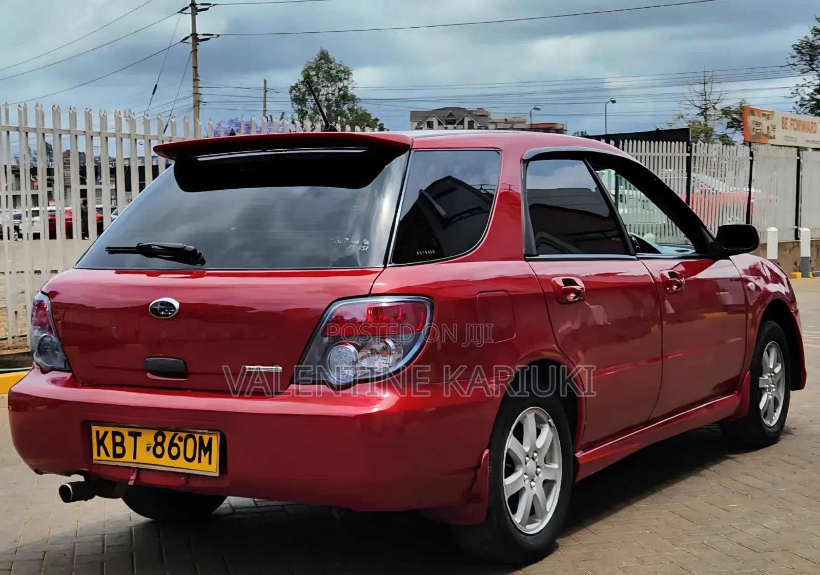 Subaru Impreza 2005 Red