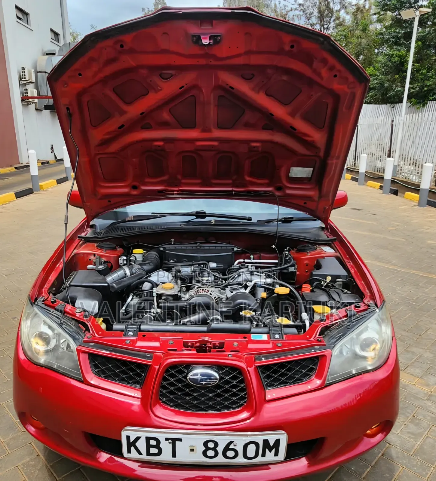 Subaru Impreza 2005 Red
