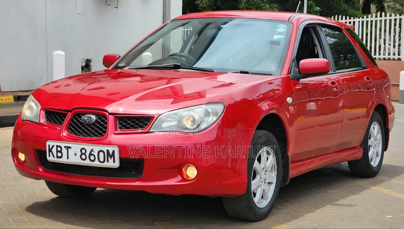 Subaru Impreza 2005 Red