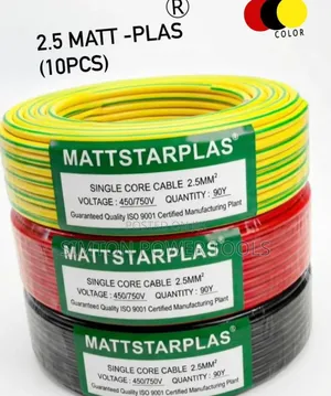 MATTSTARPLAS 2.5mm2 Single Core Electrical Cables