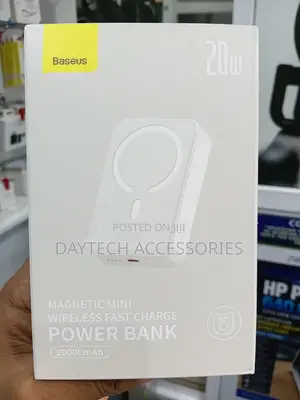 Baseus Magnetic Mini Wireless Fast Charge Power Bank 20000mah 20w.