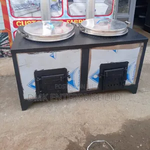 Double Commercial School Boiler and Energy-Saving Jiko