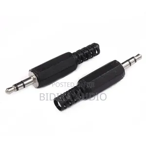 3.5MM Plastic Stereo Headphone Jack Plug Welding Line Microphon