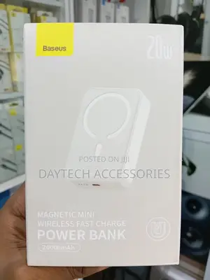 Baseus Magnetic Mini 20000mah 20w Wireless Mag Safe Charge Power Bank