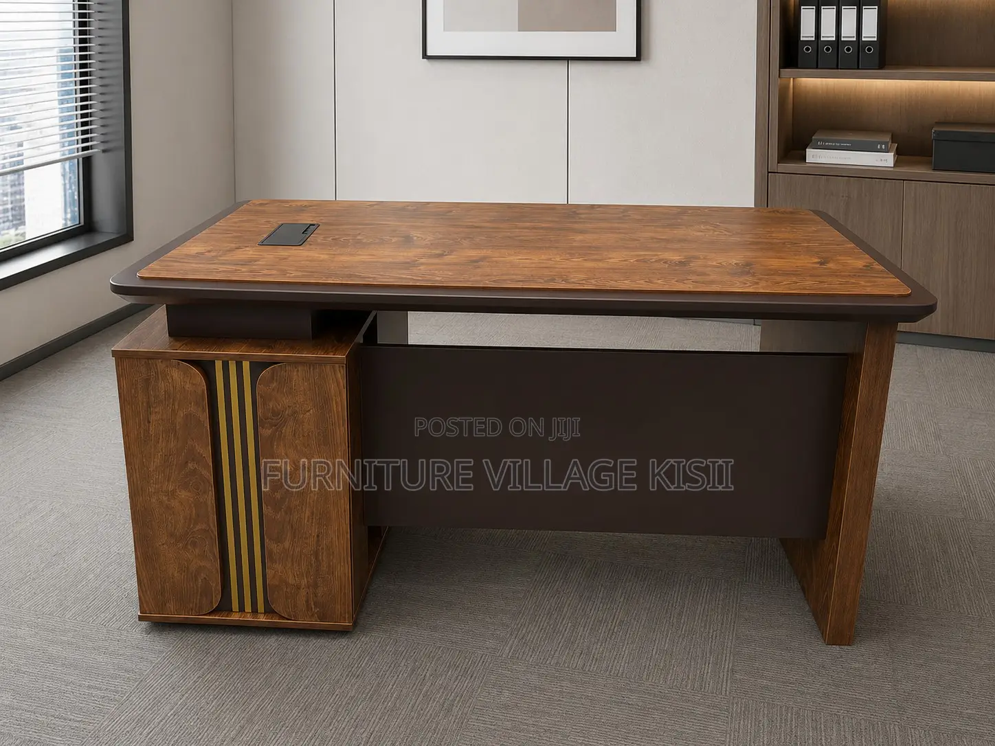 1.2Meters Executive Brown Office Desk.