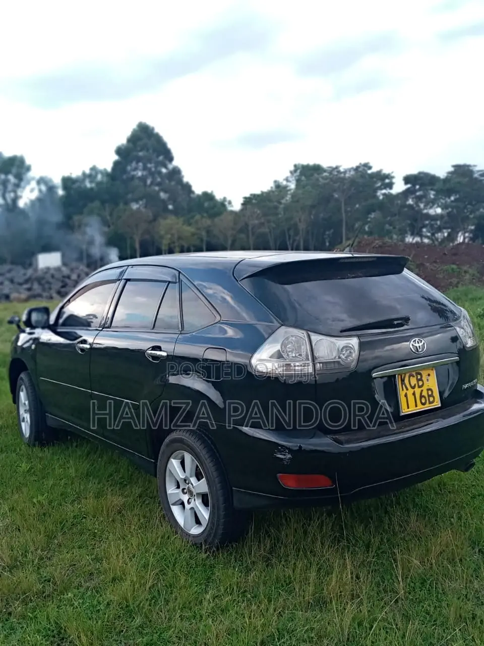 Toyota Harrier 2.4 2007 Black