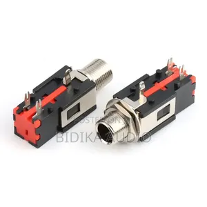 6.35mm Mono Female Socket PCB 1/4" Jack Socket Panel Mount Mono