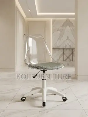 Home Chairs; Clear Backrest Mid Clerical Home Seat