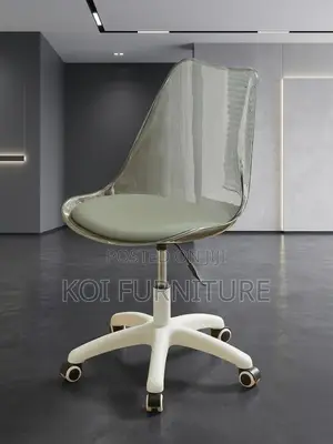 Home Chairs; Clear Backrest Mid Clerical Home Seat