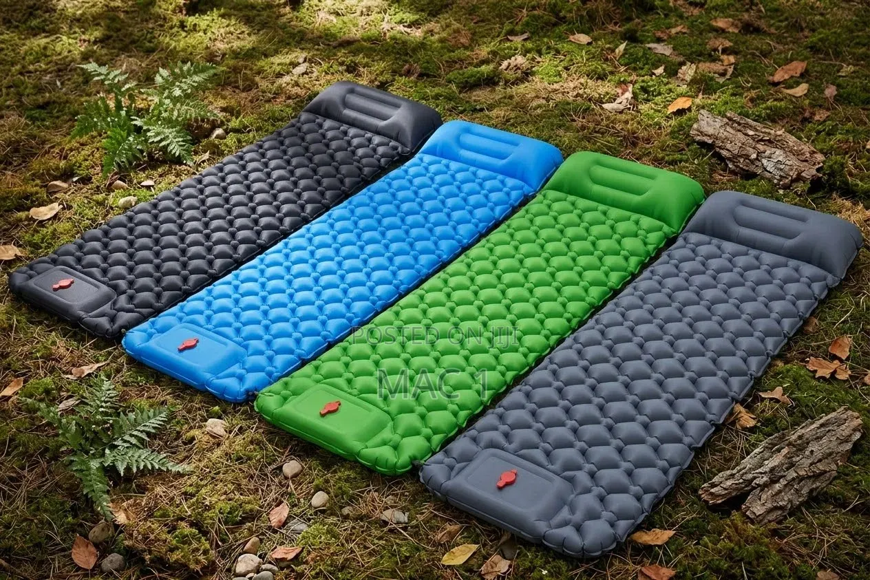 Compact Lightweight Sleeping Mat / Air Bed for Camping & Backpacking