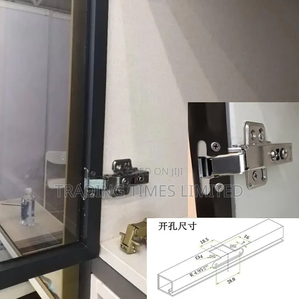 Alluminium Frame Glass Malpha Hinge