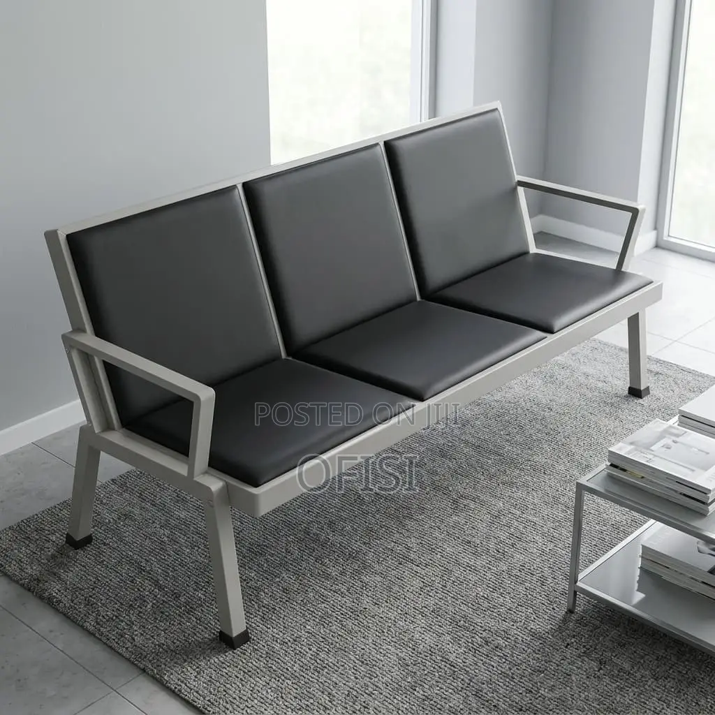 Waiting Bench; Heavy-Duty Visitor Waiting Bench