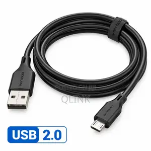 Vention USB 2.0 a Male to Micro-B Male 3A Cable 1.5M Black