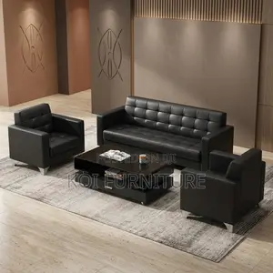 Office Sofa; Five Seaters Executive Leatherette Corporate Sofa Set