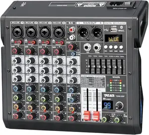 BOMGE 4 Channel Audio Interface Sound Board Mixing Console 99 DSP DJ M