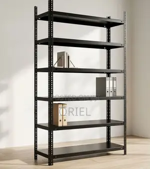 Heavy-Duty 6-Tier Metal Storage Rack – Industrial Shelving Kenya