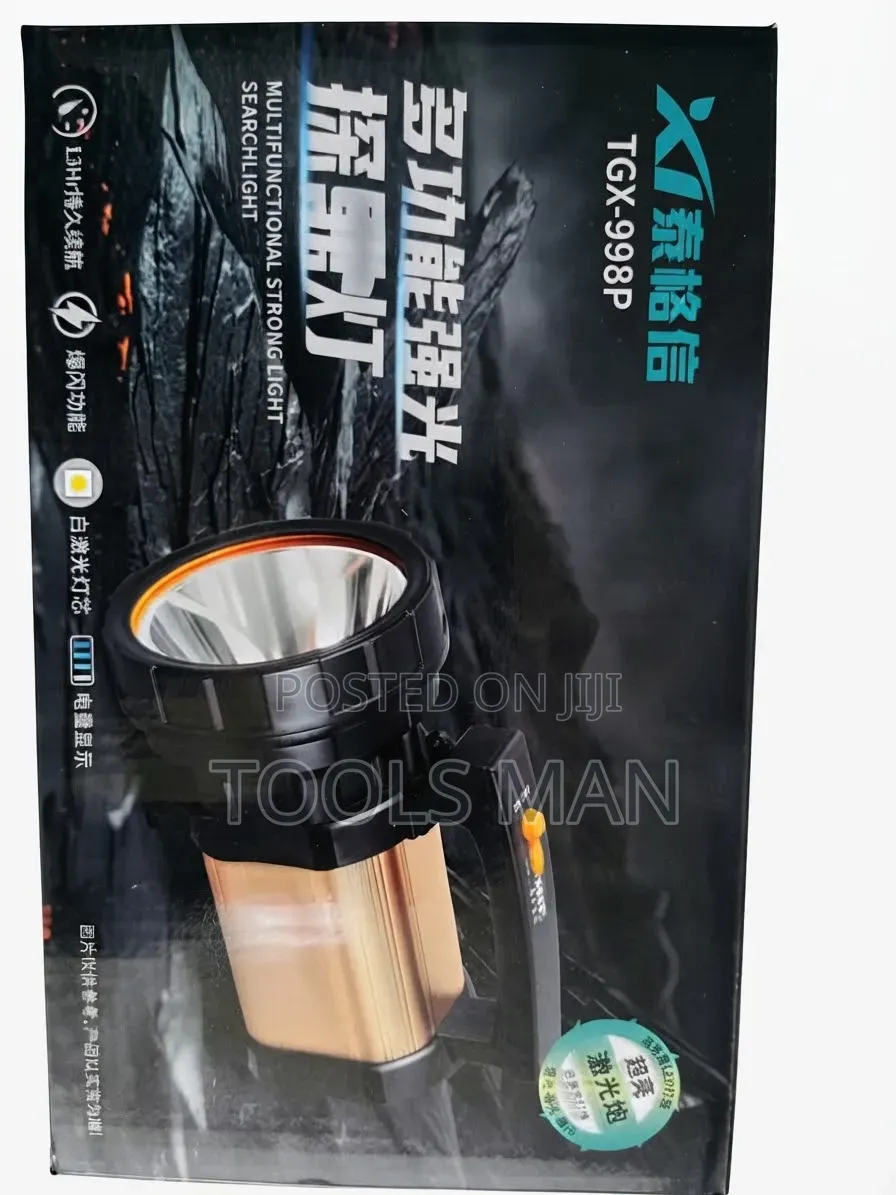 Torch Searchlight Rechargeable LED TGX-998P.