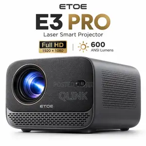ETOE E3 PRO Laser Smart Projector, Full HD,(Adaptive), 600 ANSI Lumens