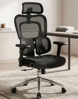 Executive Ergonomic High-Back Mesh Chair – Modern Office Seating Kenya