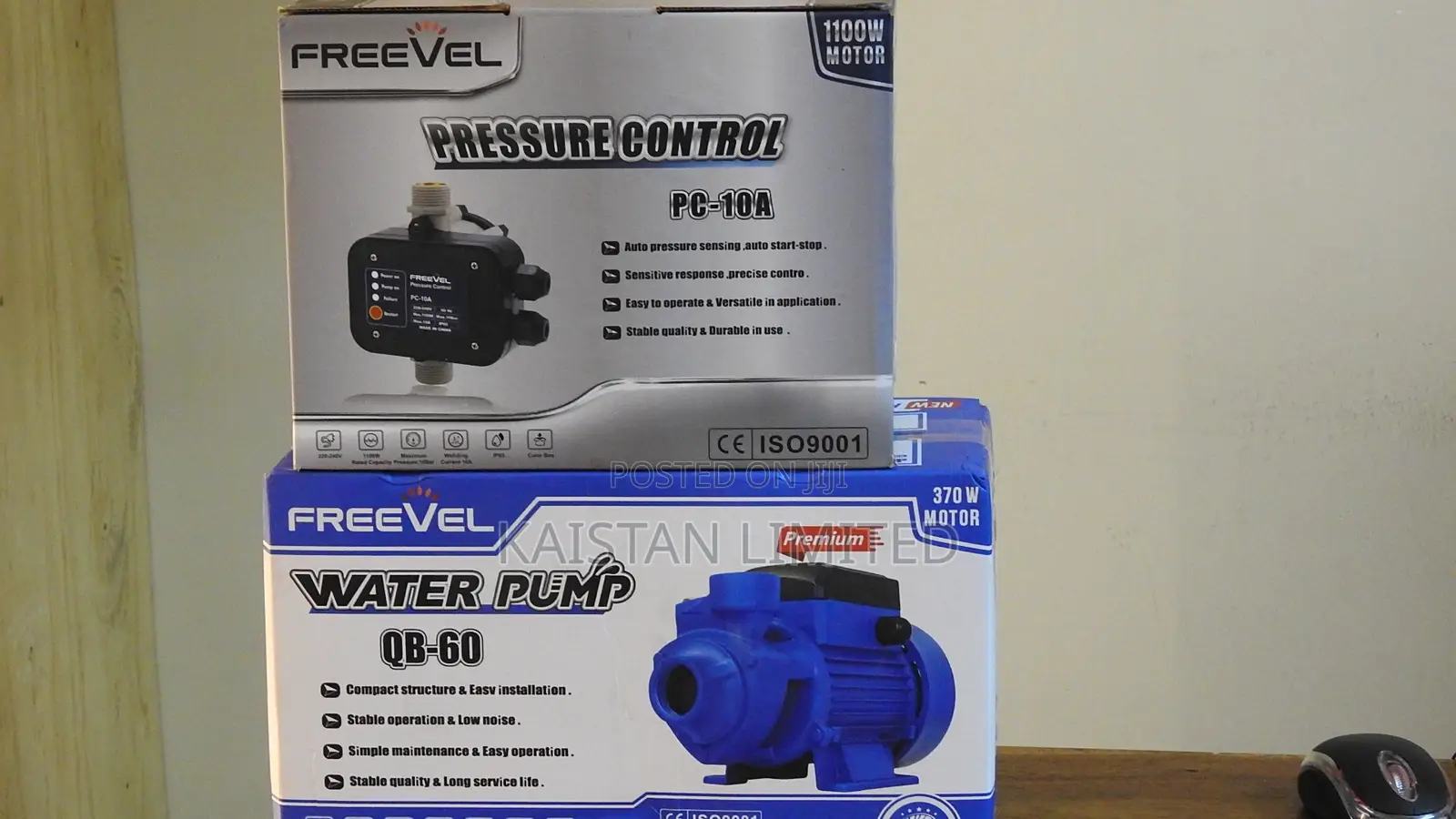 Freevel 0.5hp Electric Water Pump With PC-10A Pressure Controller