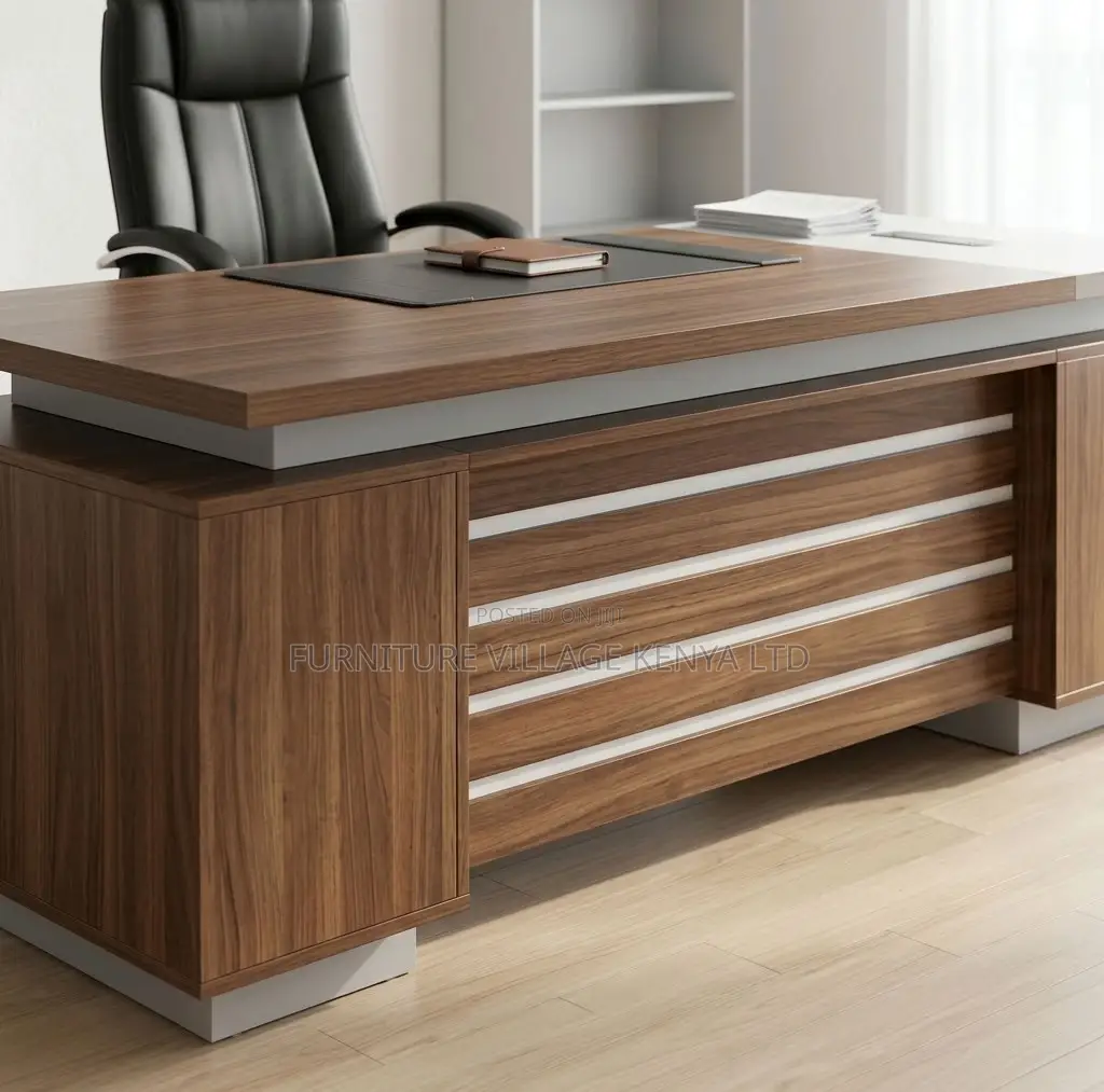 Office Desk; 2 M Straight Modern CEO'S Office Computer Desk