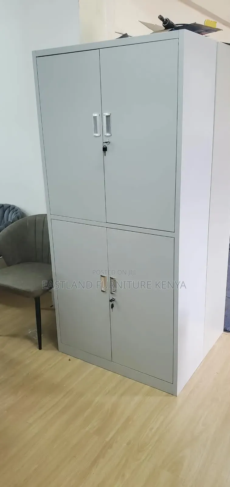 Lockable With Keys Spacious Storage Cabinet