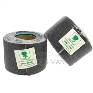 Sandpaper Roll 4-1/2 Inch X 25m Uniflower Sanding Cloth Grit 100