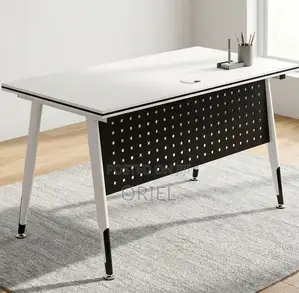 Premium White Office Work Desk – Modern Computer Desk Kenya