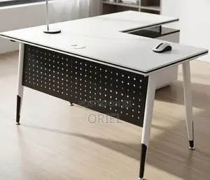 Premium White Office Work Desk – Modern Computer Desk Kenya