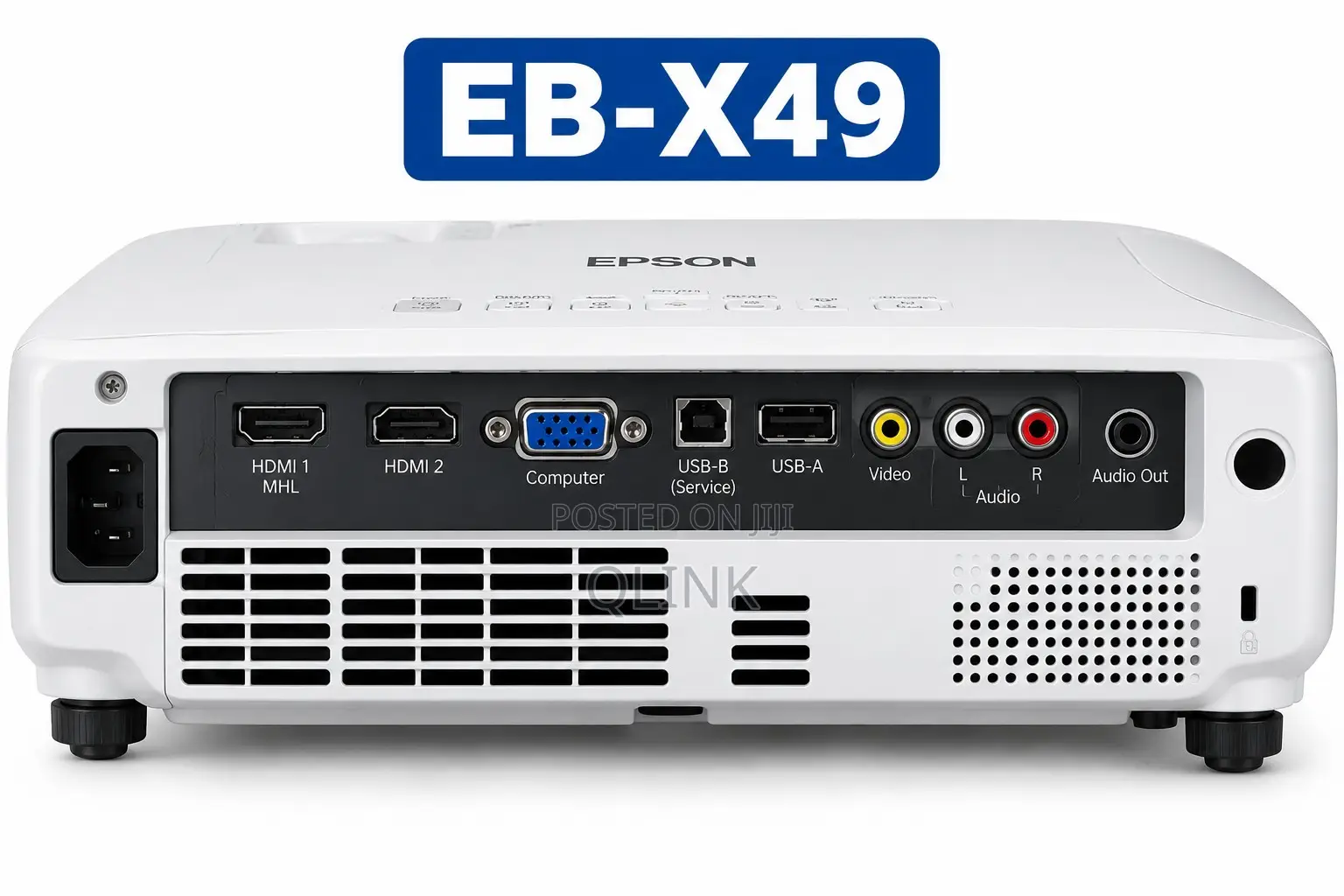 Epson EB-X49 Projector 3LCD Technology, 3600 Lumen