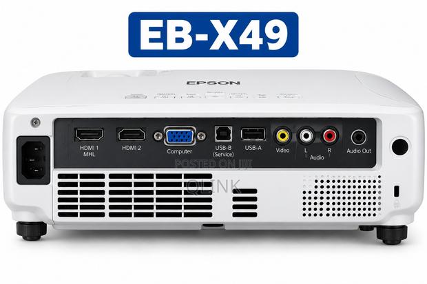 Epson EB-X49 Projector 3LCD Technology, 3600 Lumen - thumbnail 2