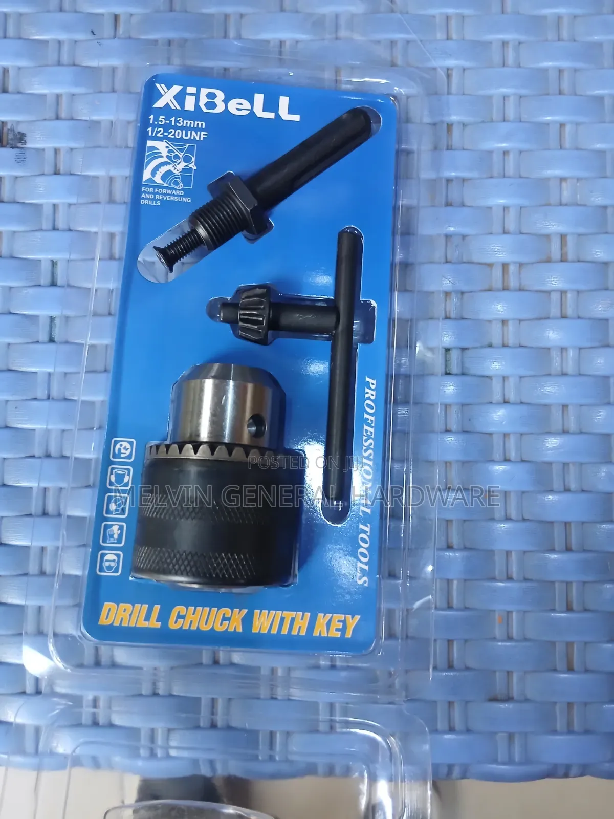 Drill Chuck Plus Key 13mm