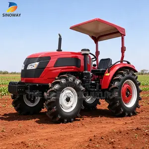 Brand New 50HP 4WD Tractor,4x4 Diesel Farm Tractor With Canopy