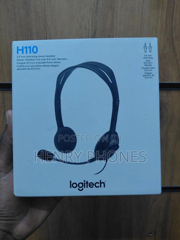 Logitech H110 Headset With Microphone - main view