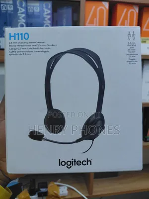 Logitech H110 Headset With Microphone
