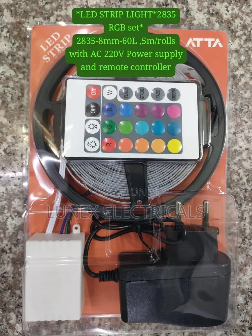 RGB Led Strip Light Set – Multicolor Lighting