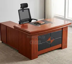 1400mm L-Shaped Manager Workstation – Modern Executive Desk Kenya