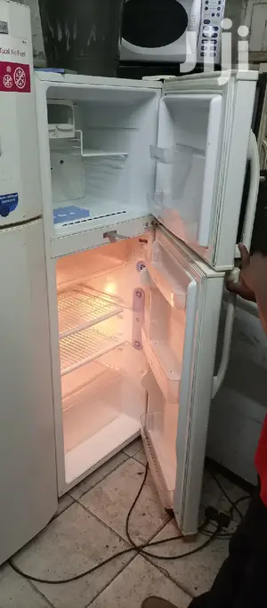 White Double Door Fridge