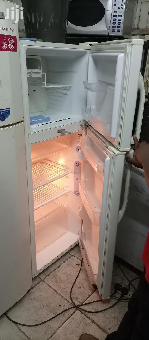 White Double Door Fridge - thumbnail 2