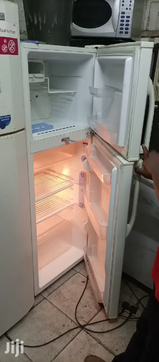 White Double Door Fridge
