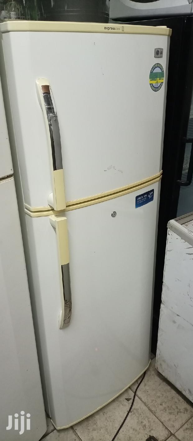 White Double Door Fridge - thumbnail 3