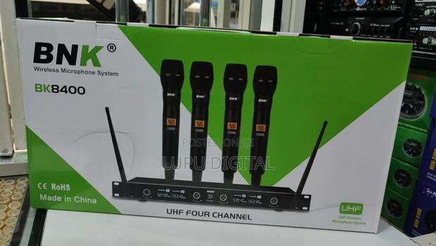 BNK UHF Four Channel Microphone - main view
