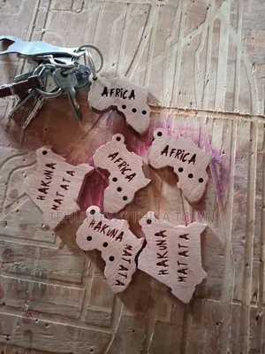 Keychains Custom Sculpture Wooden