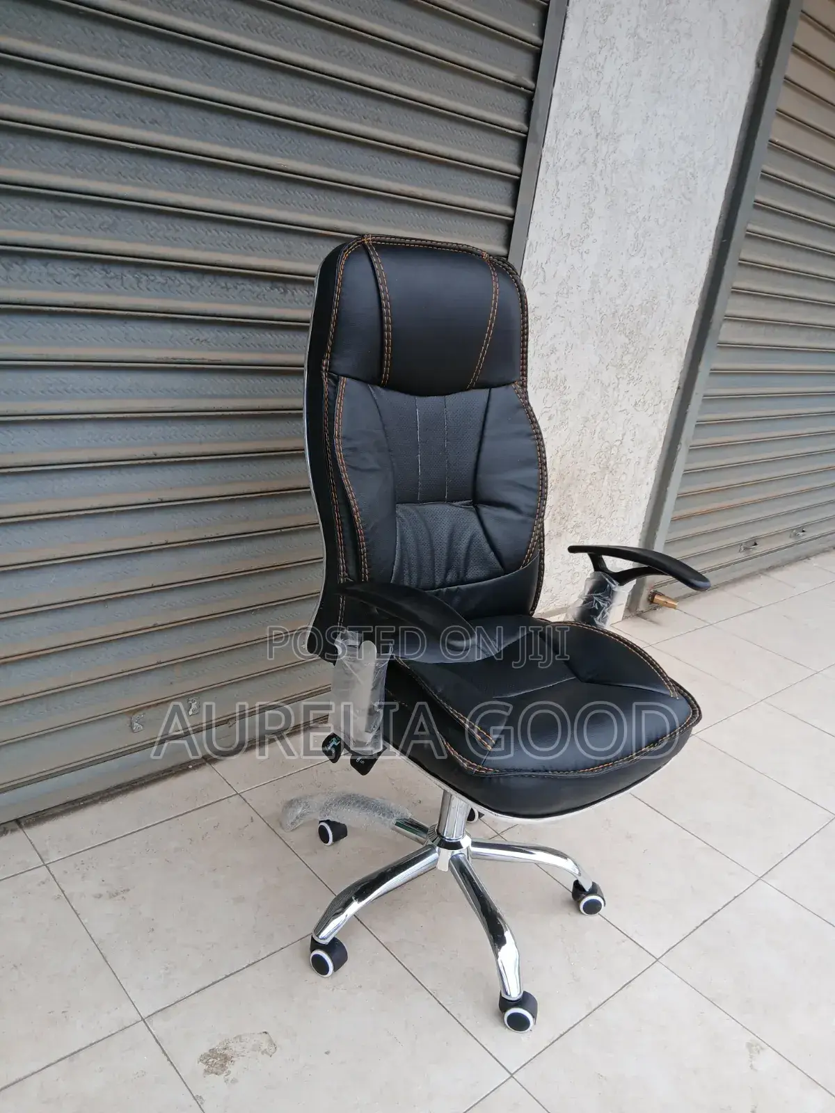 Leather Office Chair High Back