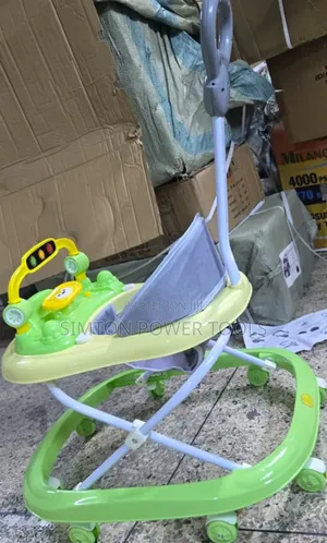 Momeasy Baby Walker With Melodies, Toys and Push Handle