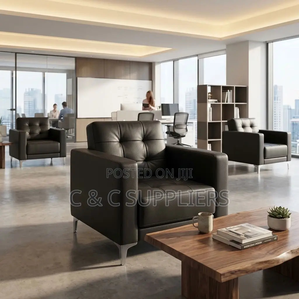 1-Seater Leather Executive Sofa