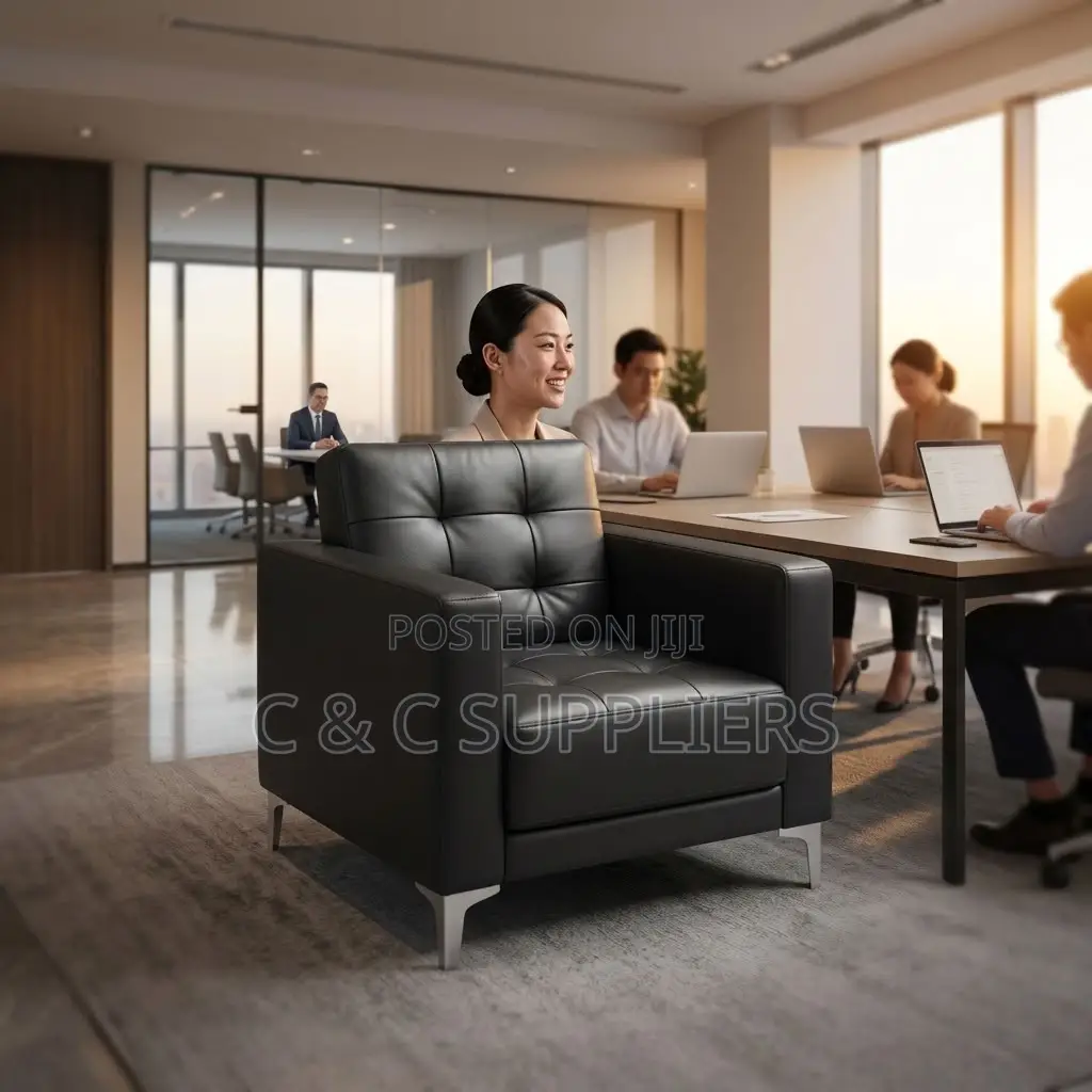 1-Seater Leather Executive Sofa